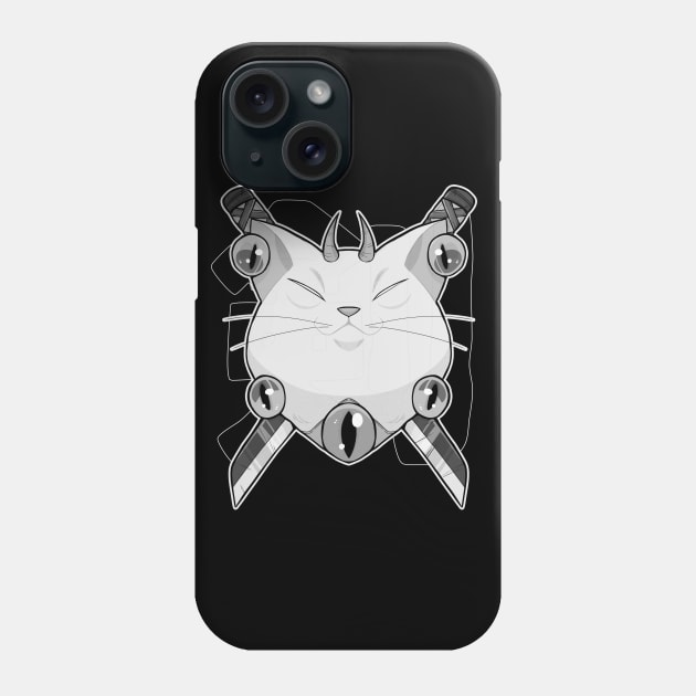 NekoKen - 剣 Phone Case by Kabuto_Store