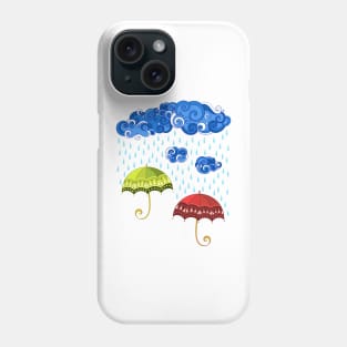 Fairytale Weather Forecast Print Phone Case