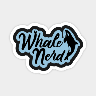 Whale Nerd Sticker Magnet