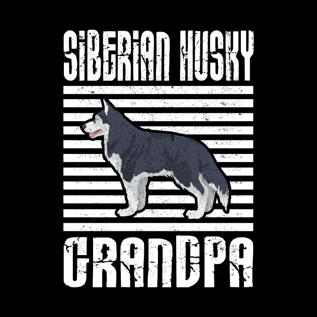 Siberian Husky Grandpa Proud Dogs by aaltadel