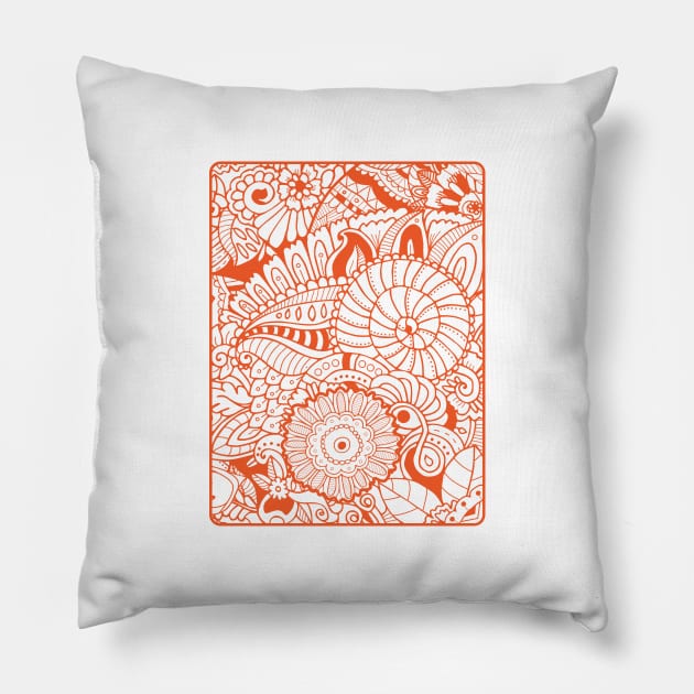 Zentangle Pillow by ComPix