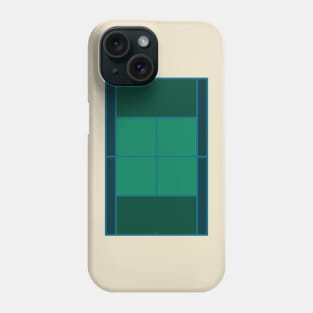 Tennis Court Vintage Phone Case