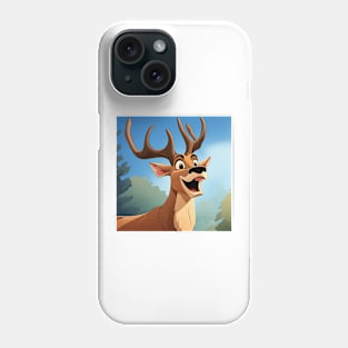 Cartoon Stag Phone Case