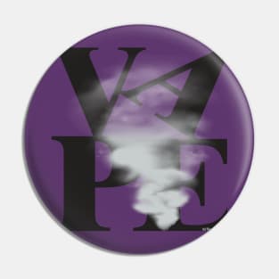 Vaping | Pop 70's Style VAPE -Cloud Pin