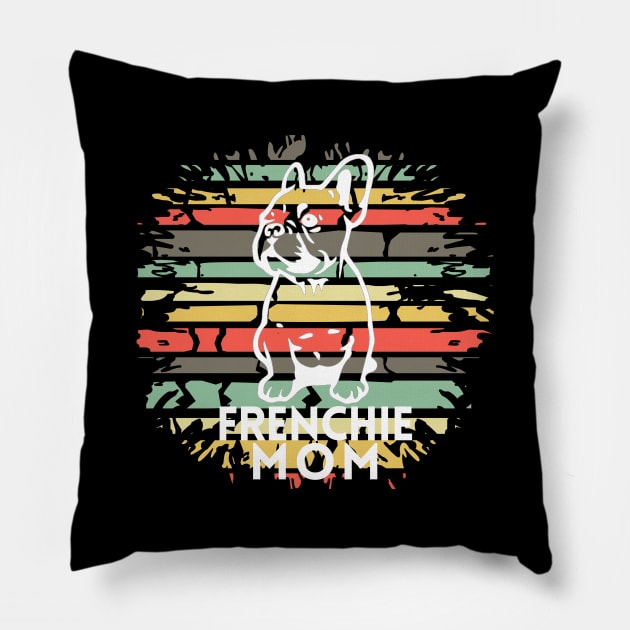 Frenchie Mom Pillow by Mplanet