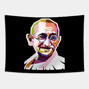 Mahatma Gandhi Pop Art Tapestry