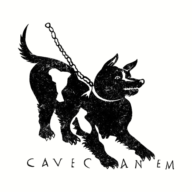 Cave Canem "Beware the Dog" by JonathanDodd_Draws
