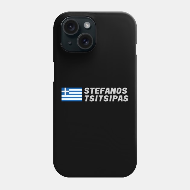 Stefanos Tsitsipas Phone Case by mapreduce