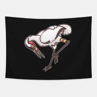 Whooping Crane Tapestry