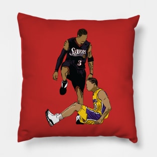 Allen Iverson Step Over Sketch Pillow