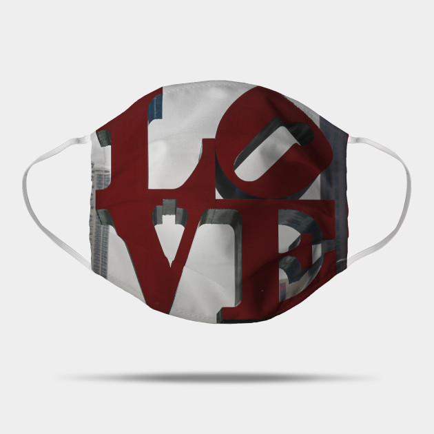 Love Philadelphia Sculpture Mask