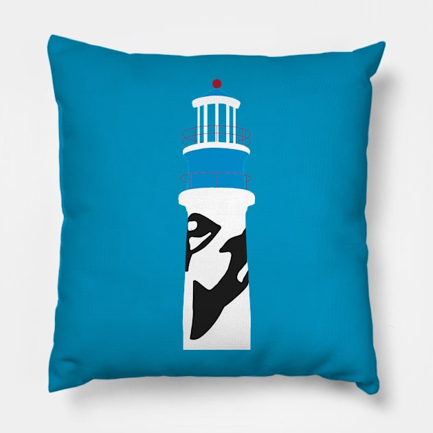 Lighthouse Pillow by Realm of the Sea