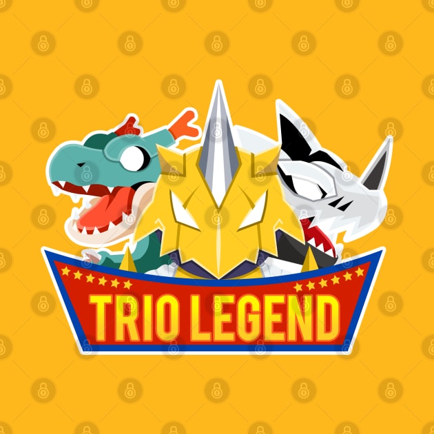 digimon trio legend by DeeMON