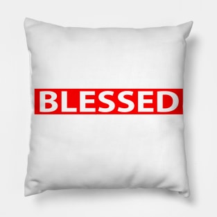 Blessed Cool Inspiration Christian Pillow