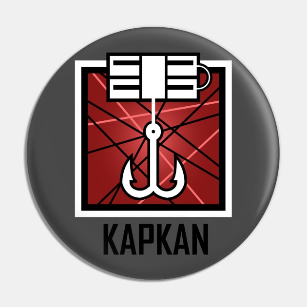 Rainbow Six Siege Kapkan Pin by SwanickShirts