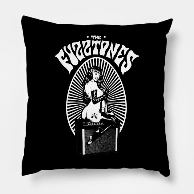 The Fuzztones Pillow by CosmicAngerDesign