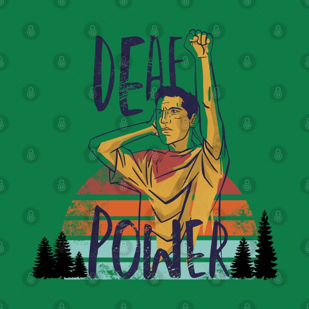 Deaf power vintage by ramdakoli