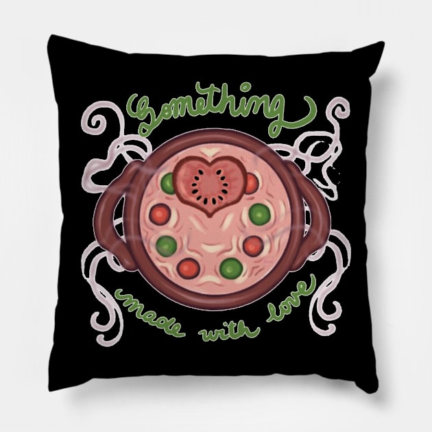 Hearty Soup Pillow by KaniaAbbi