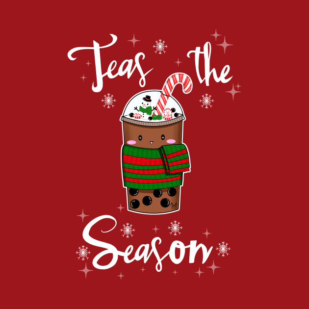 Teas the Season Boba Tea by JJ Dreaming