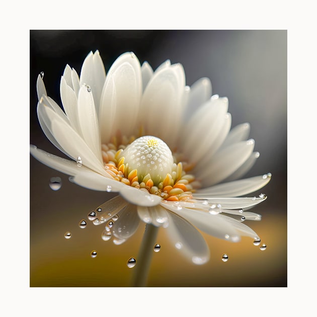 Flower Droplets Calm Tranquil Nature Peaceful Season Outdoors by Cubebox