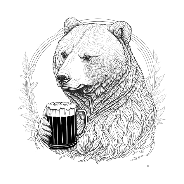 Bear and beer by Alberto83aj