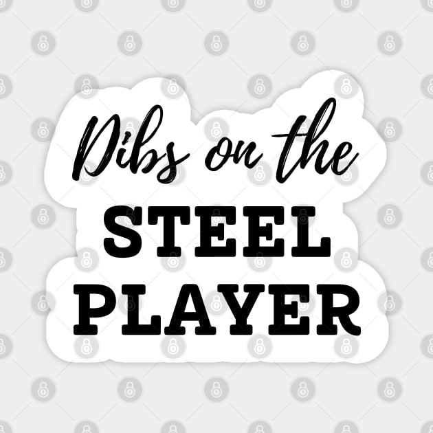 Dibs on the Steel Player Magnet by mdr design