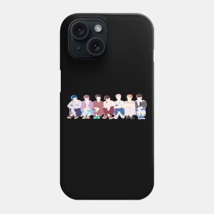 K-POP FLAT DESIGN DAEBAK Phone Case