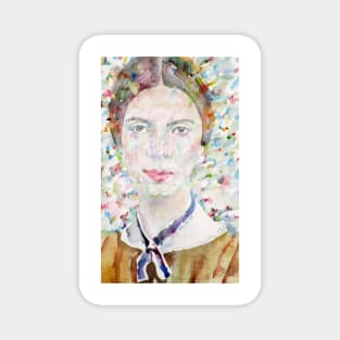 EMILY DICKINSON - watercolor portrait Magnet