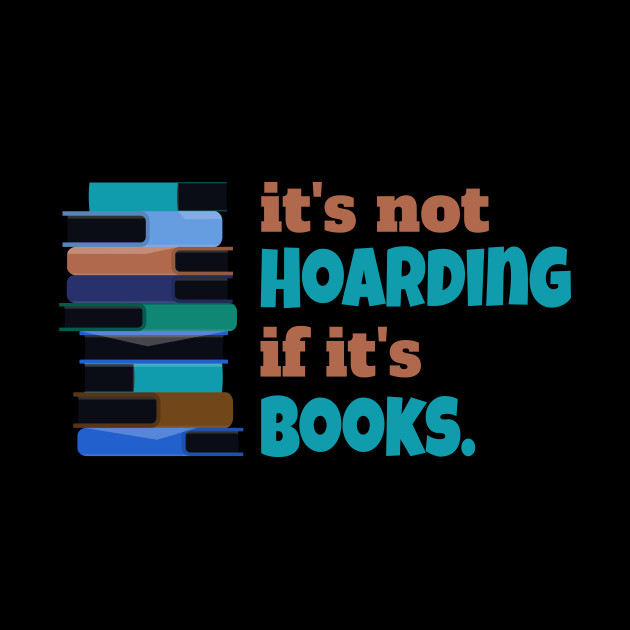 it's not hoarding if it's books - Books - Phone Case