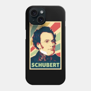 Franz Schubert Vintage Colors Phone Case
