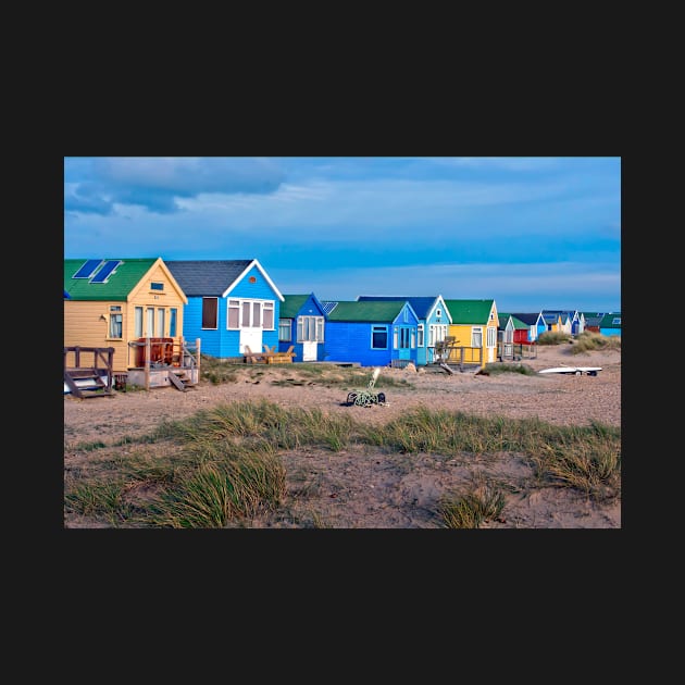 Hengistbury Head Beach Huts Bournemouth Dorset by AndyEvansPhotos