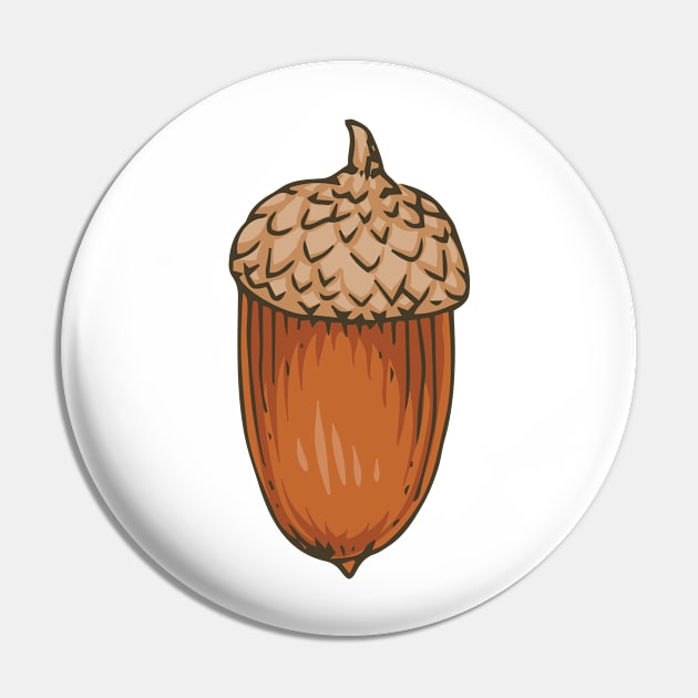 Acorns Pin by deepfuze