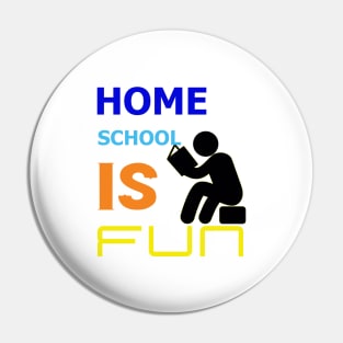 Home School Is Fun Pin