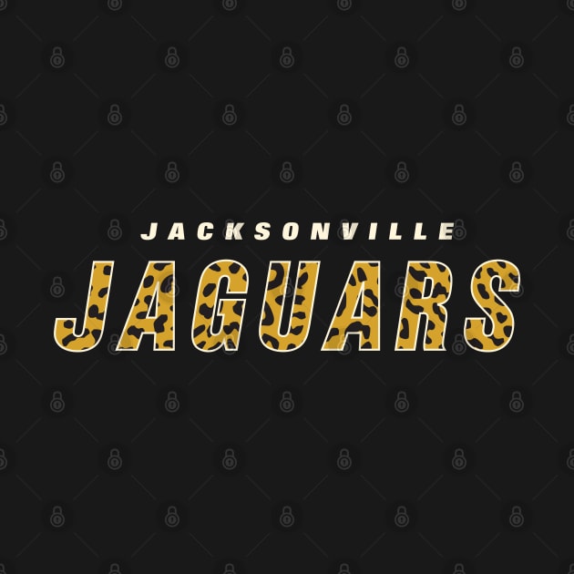 Jacksonville Jaguars 3 by Buck Tee Originals by Buck Tee