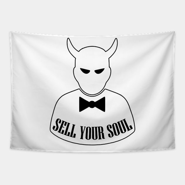 Sell Your Soul Tapestry by artpirate