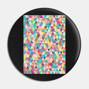 Colourful Geometry Pin