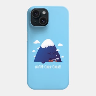 Mountain sneeze Aaah choo choo!! Phone Case