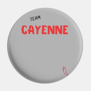 Team Cayenne Pin