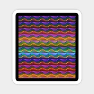 Abstract Geometric Pattern Magnet