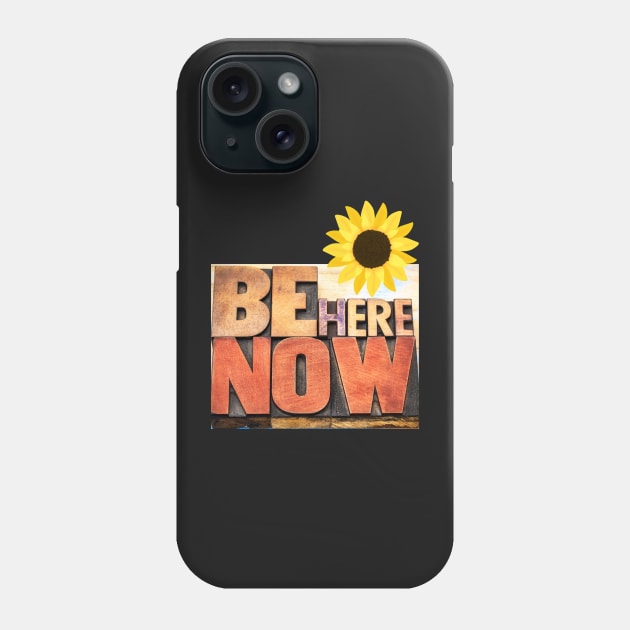 be her now ram das ram dass meditation mindfulness buddhist adventure Phone Case by AnnaMartaFoley