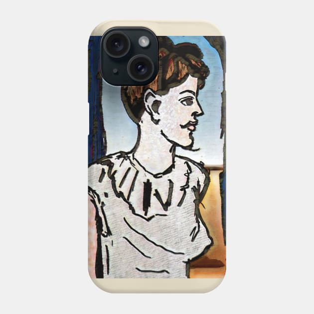 Picasso Study Phone Case by ImpArtbyTorg