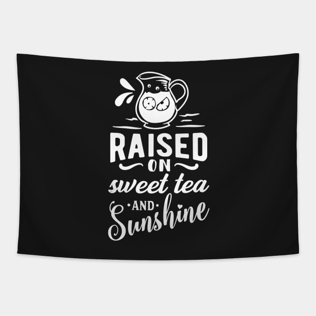 Raised on Sweet Tea and Sunshine Tapestry by CeeGunn