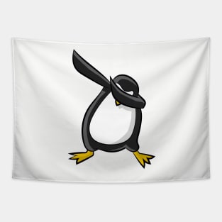 Penguin Dab Tapestry