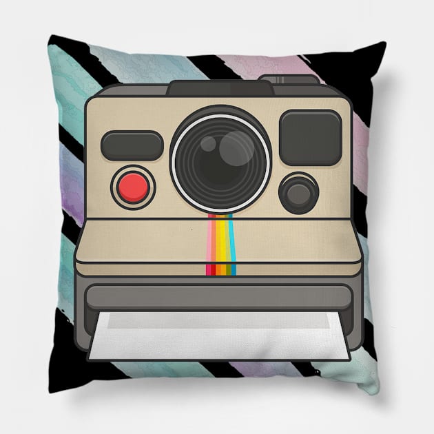 Polaroid Pillow by Bayumahardhika