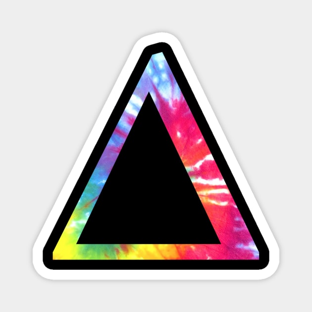 Tie Dye Delta Magnet by lolosenese