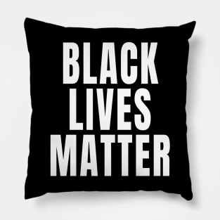 Black Lives Matter (Black) Pillow