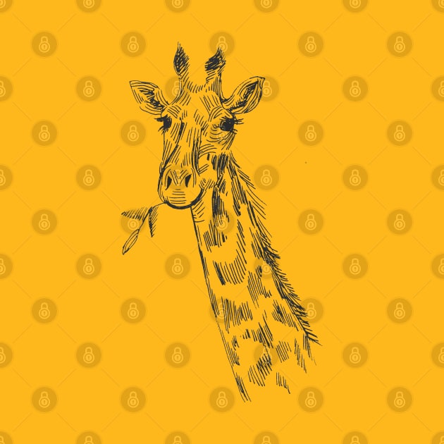 giraffe by Bunny Noir