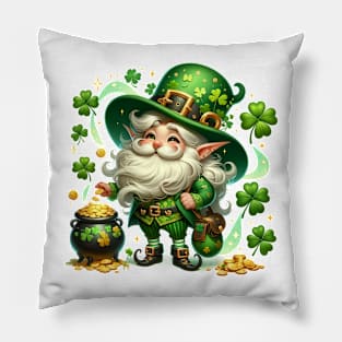 St Patricks Day Leprechaun Pillow