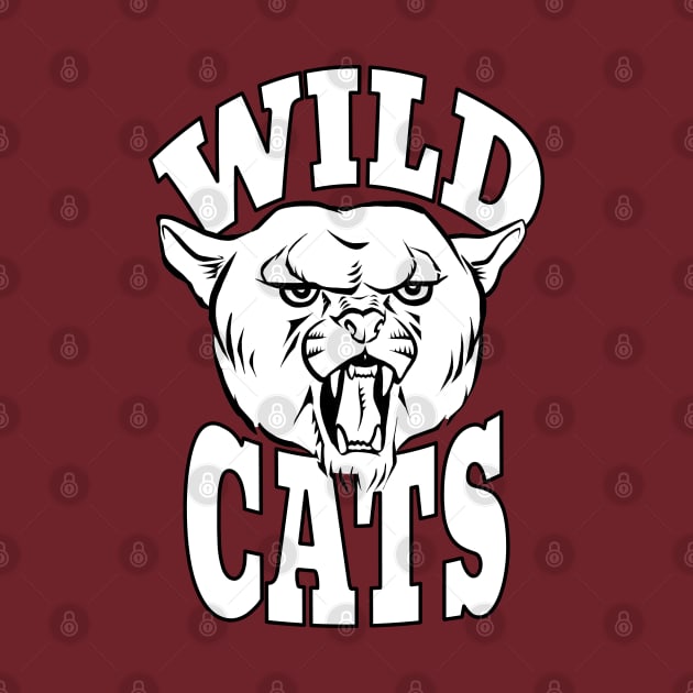 Wild Cats Mascot by Generic Mascots