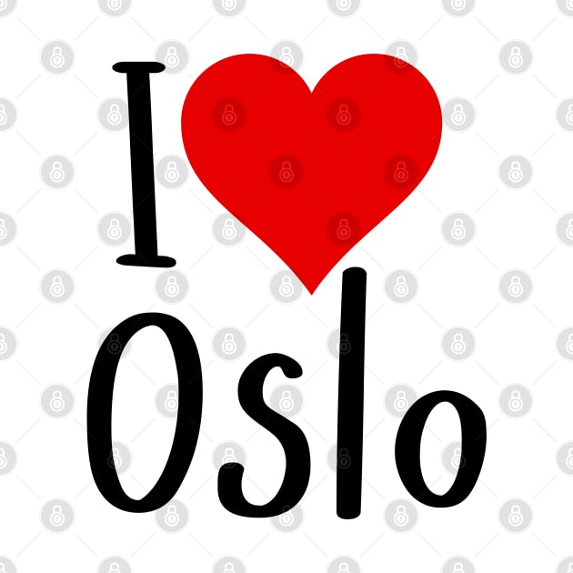 I Love Oslo by Heartfeltarts